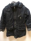 Blouson IKKS 4 ans noir avec gilet intérieur amovible