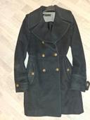 Manteau noir Zara