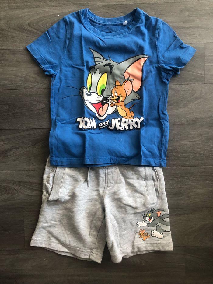 Ensemble t-shirt et short Tom et Jerry