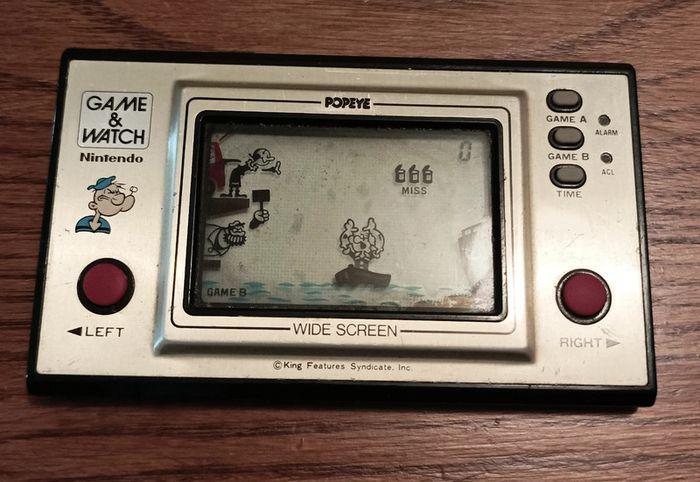 Nintendo - Game&Watch Popeye 1981 - photo numéro 1