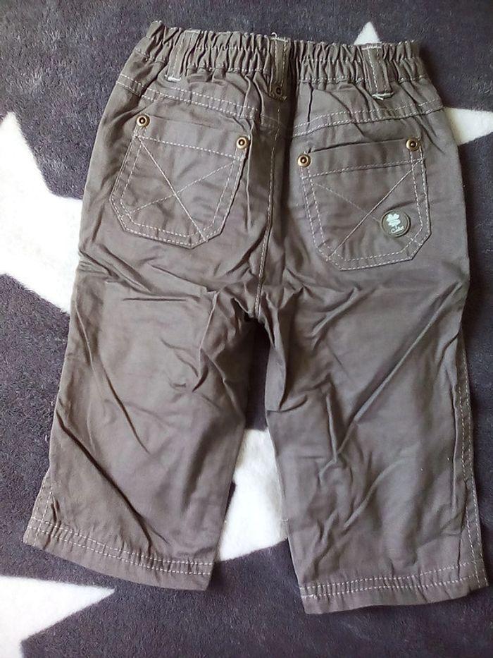 Pantalon 12 mois taupe - photo numéro 2