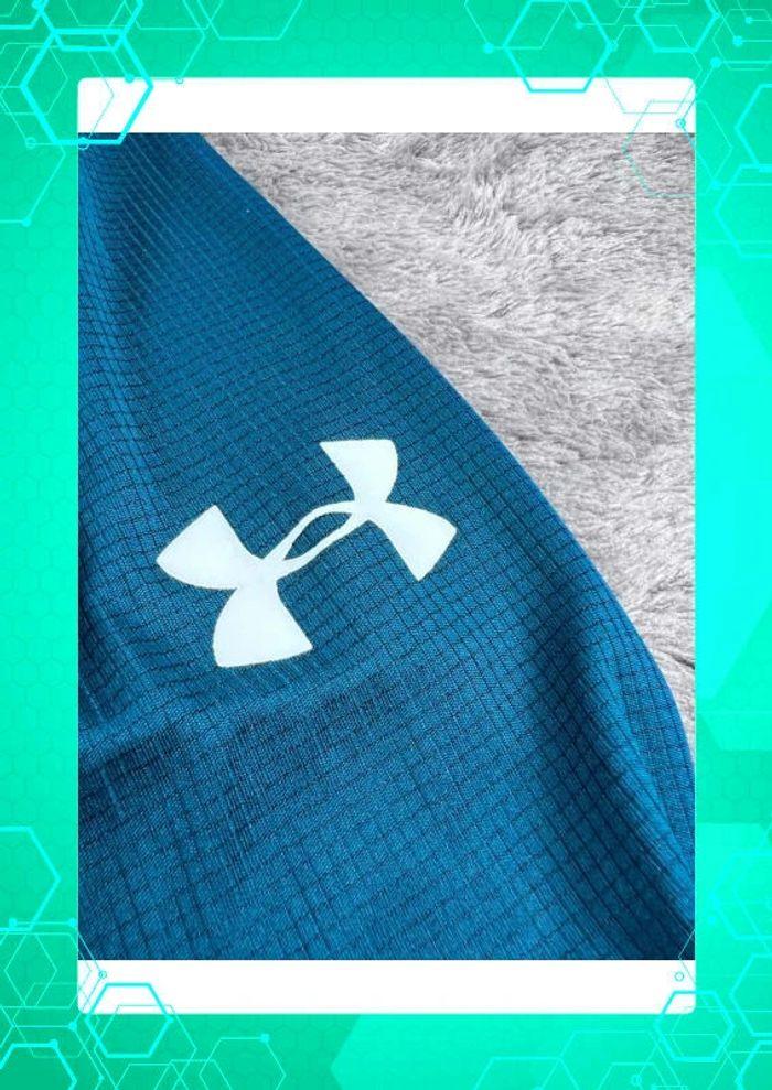 👕 T-shirt Manche Longue de sport Under Armour Baltimore Running Festival Bleu Marine Taille XL 👕 - photo numéro 14