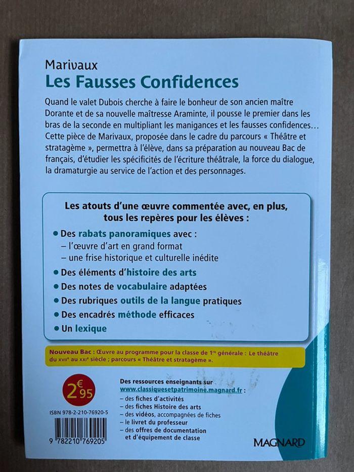 Les Fausses Confidences - photo numéro 2