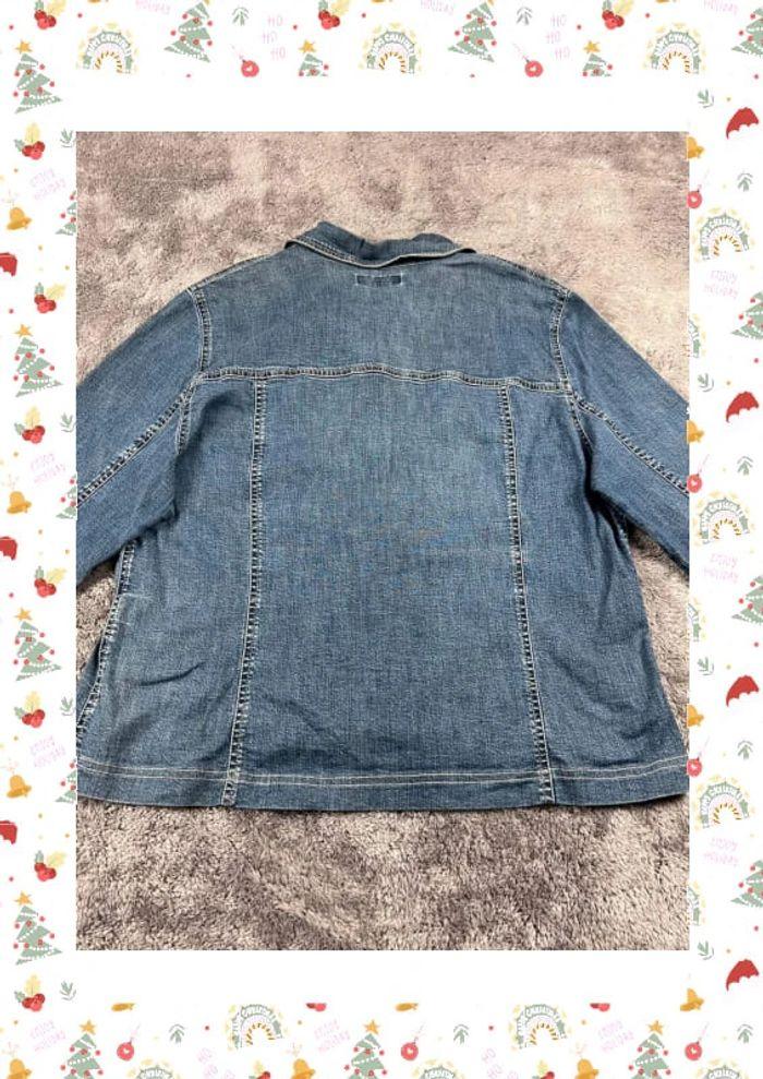 👕 Veste en Jeans vintage y2k Bleu Taille L 👕 - photo numéro 2