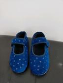 Chaussons fille bleus