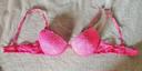 Soutien-gorge rose dentelle, La Halle, 95B