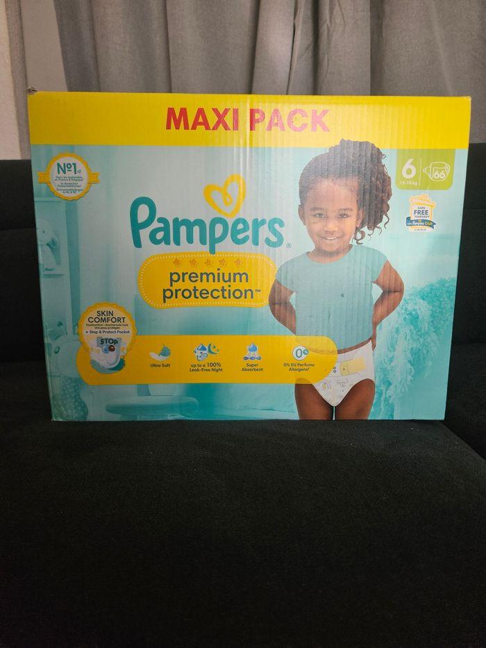 Couche Pampers Premium Protection Taille 6