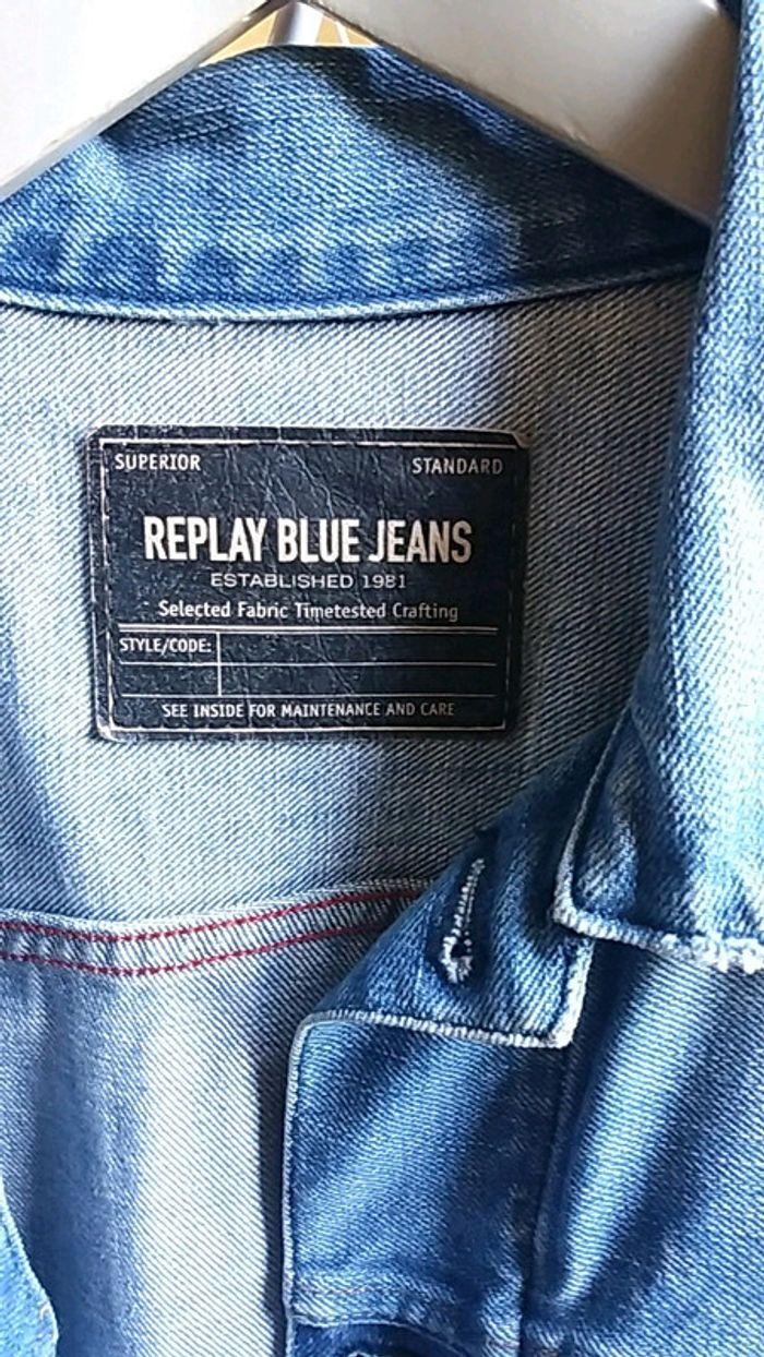 Veste Jeans Replay Standard - photo numéro 3