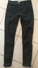 Jeans noir Pull & Bear 38