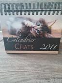 Calendrier des chats 2011