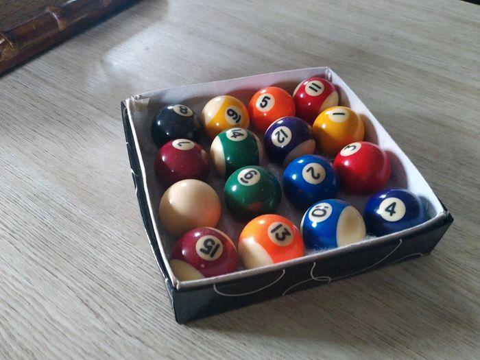 Petites boules de billard américain - photo numéro 2