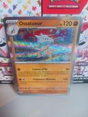 Carte pokémon Ossatueur holo mew 105/165