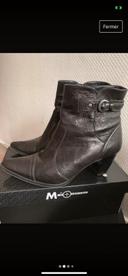 Bottines cuir Fontana