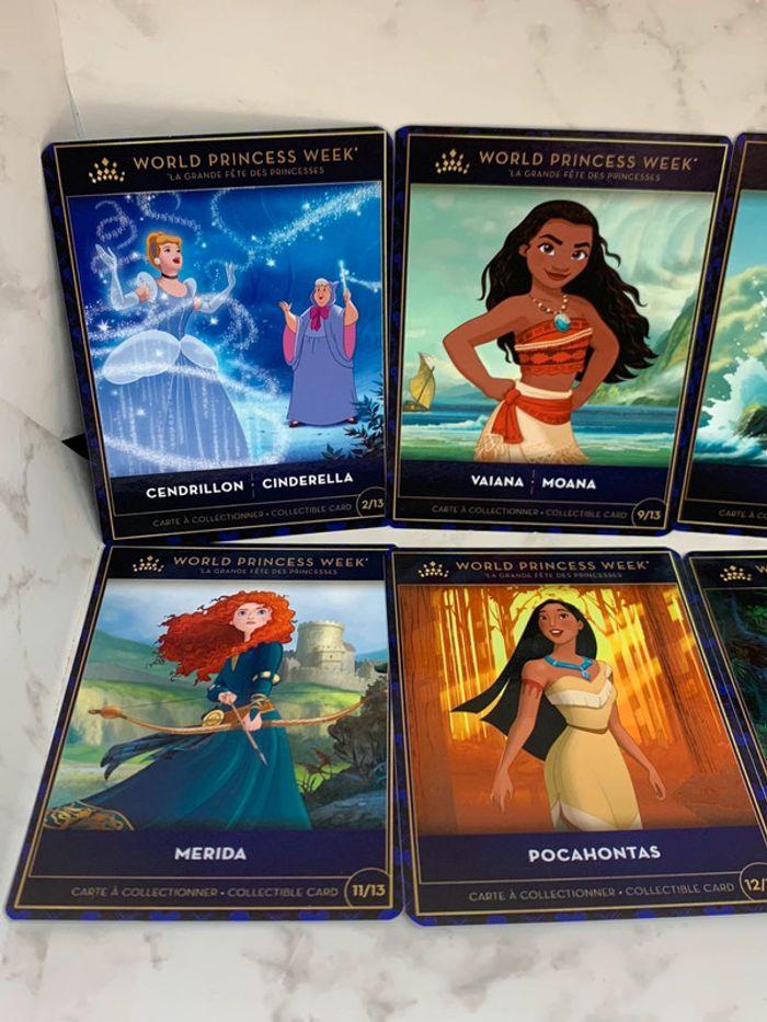 Lot 6 cartes princesse week Disneyland Paris - photo numéro 3