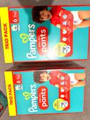 2 TRIO packs Pampers pants 6