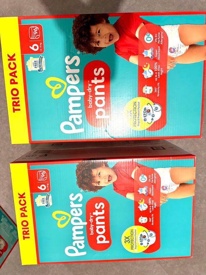 2 TRIO packs Pampers pants 6