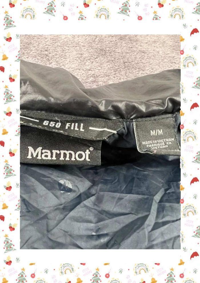 👕 Veste sans manche Doudoune Marmot avec logo brodé Noir Taille M 👕 - photo numéro 11