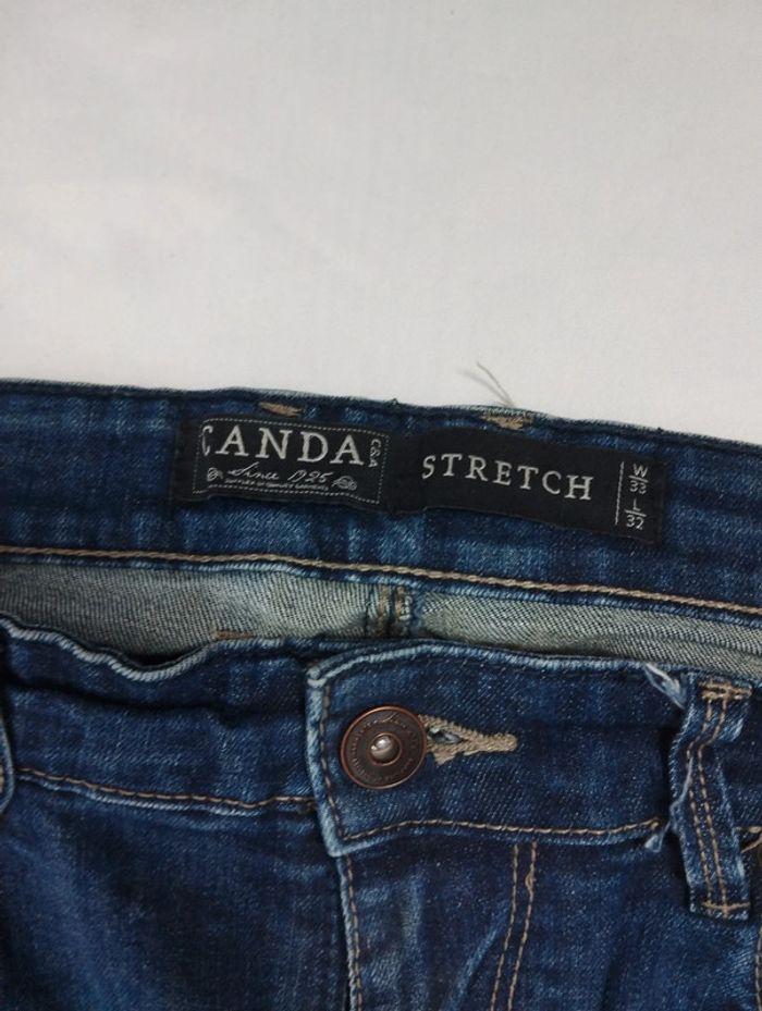 Jean bleu Canda Stretch - Taille W33/L32 Prix - photo numéro 4