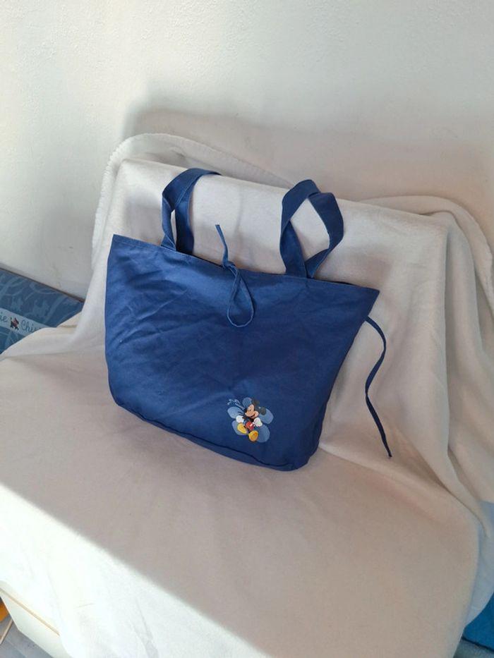 Sac disney epaule réversible bleu mickey - photo numéro 4