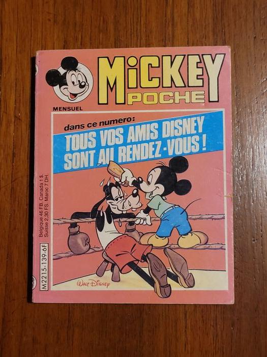 2 Mickey poche - Disney - vintage 1985 - photo numéro 2