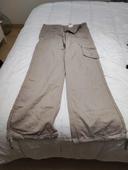 pantalon beige camaieu