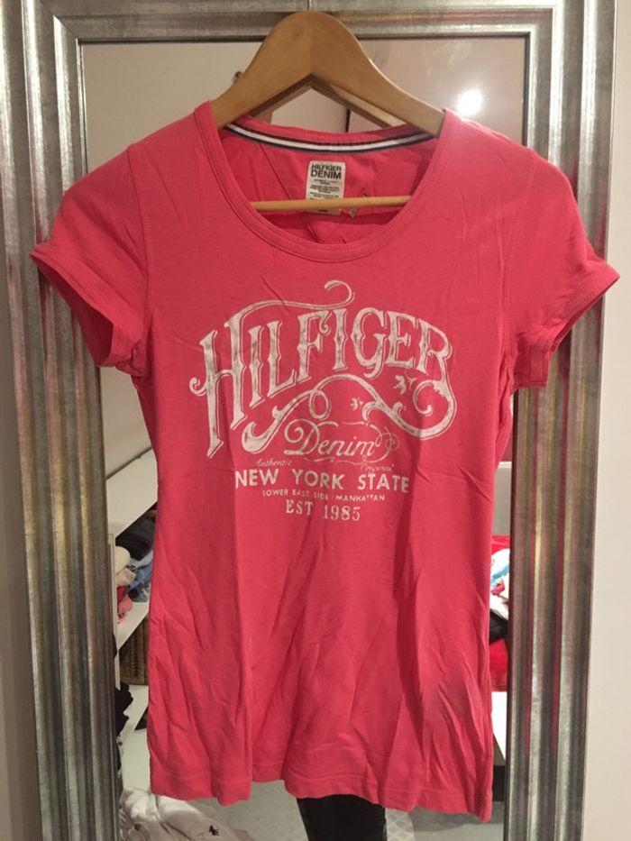 Teeshirt rose « Tommy Hilfiger » taille S - photo numéro 1