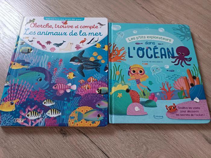 Lot livre thème mer et océan - photo numéro 1