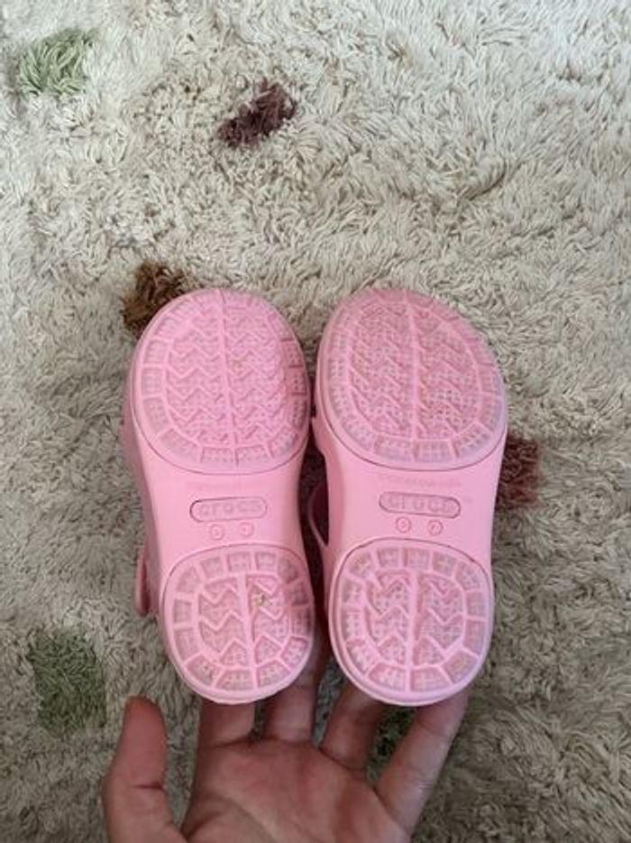 Sandale de plage crocs rose taille 23 / 7 - photo numéro 1