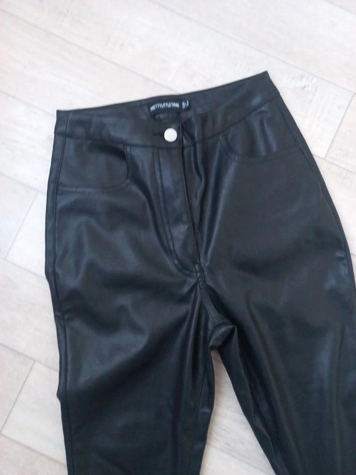 Pantalon slim cuir - photo numéro 2