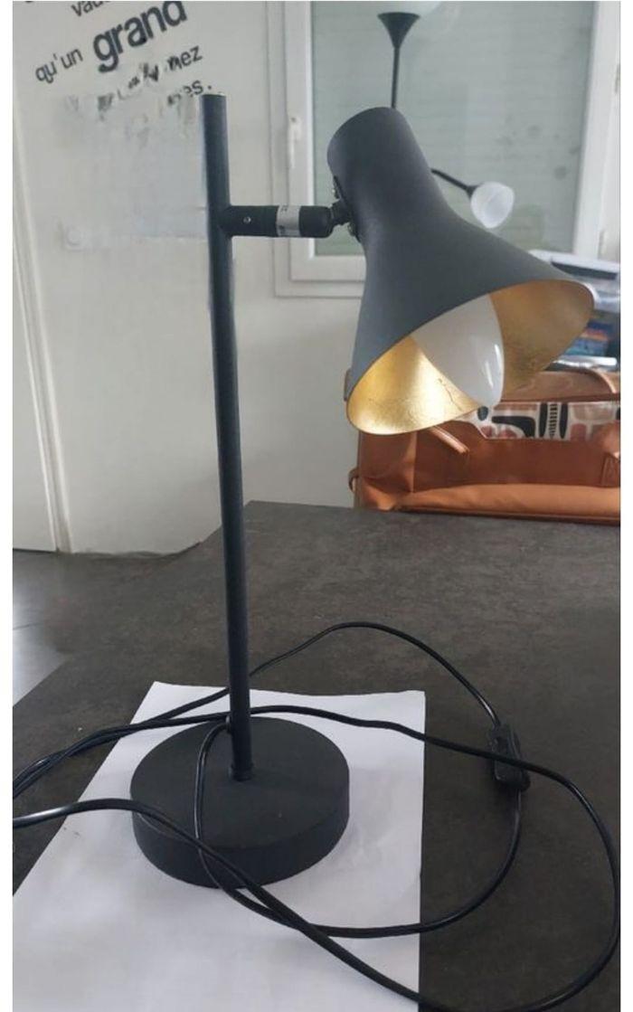 Lampe De Table Moderne Noire - photo numéro 1