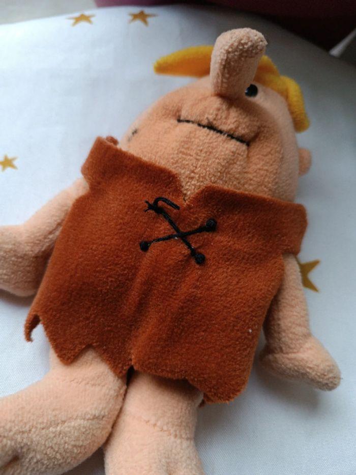 Peluche doudou plush poupée doll flinstone Pierrafeu Barney rubble - photo numéro 8