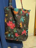 Sac fleur en tissus