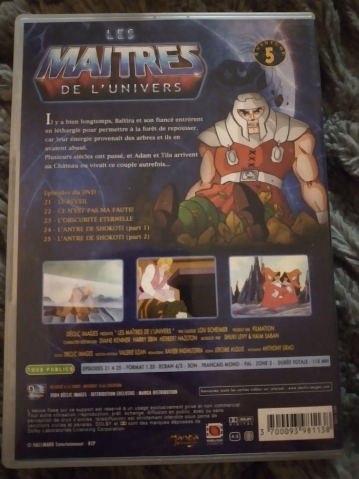 DVD Les Maîtres de l'univers Vol 5