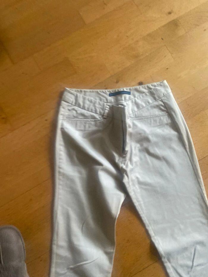 Pantalon beige Zara - photo numéro 3