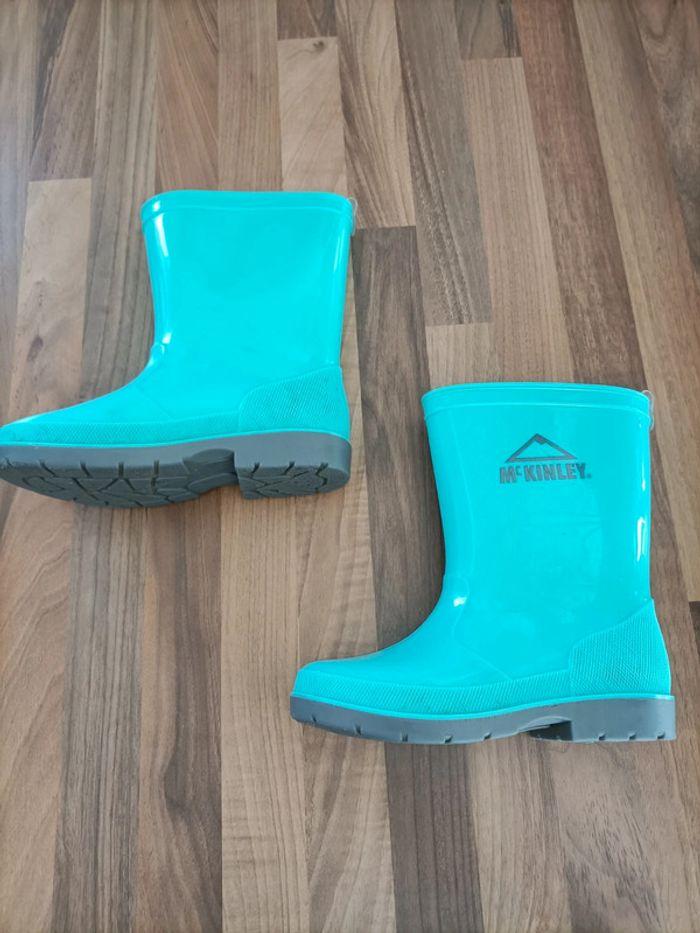 Bottes de pluie turquoise Mac Kinley 30 - photo numéro 6