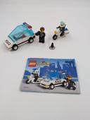 Set Lego 6625 Town Speed Trackers Police sans boite, avec notice complet (manque 1 sticker)