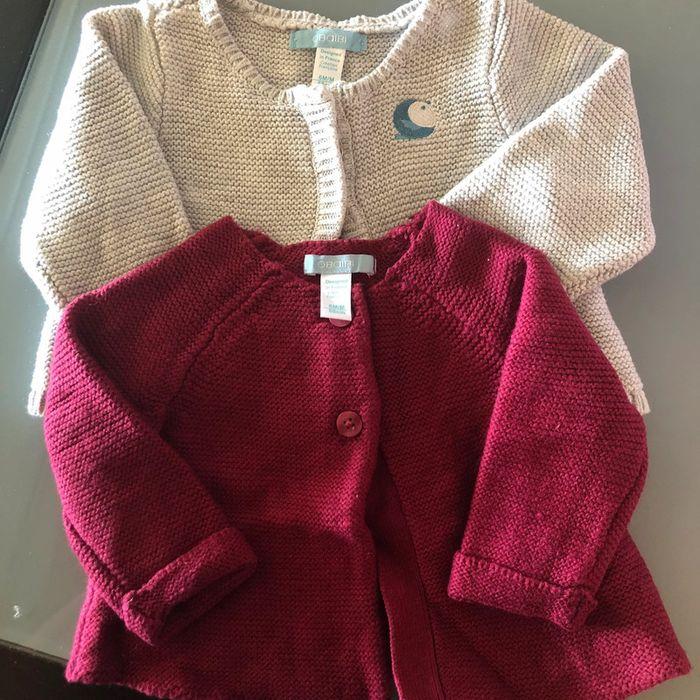 Lot de 2 Gilets Bébé Okaïdi - photo numéro 2