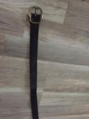 Ceinture cuir noire