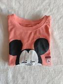 T-shirt manches longues Disney 3 ans