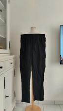 Pantalon cargo noir Harry Butler taille 2XL