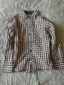 Chemise à carreaux garçon 8 ans