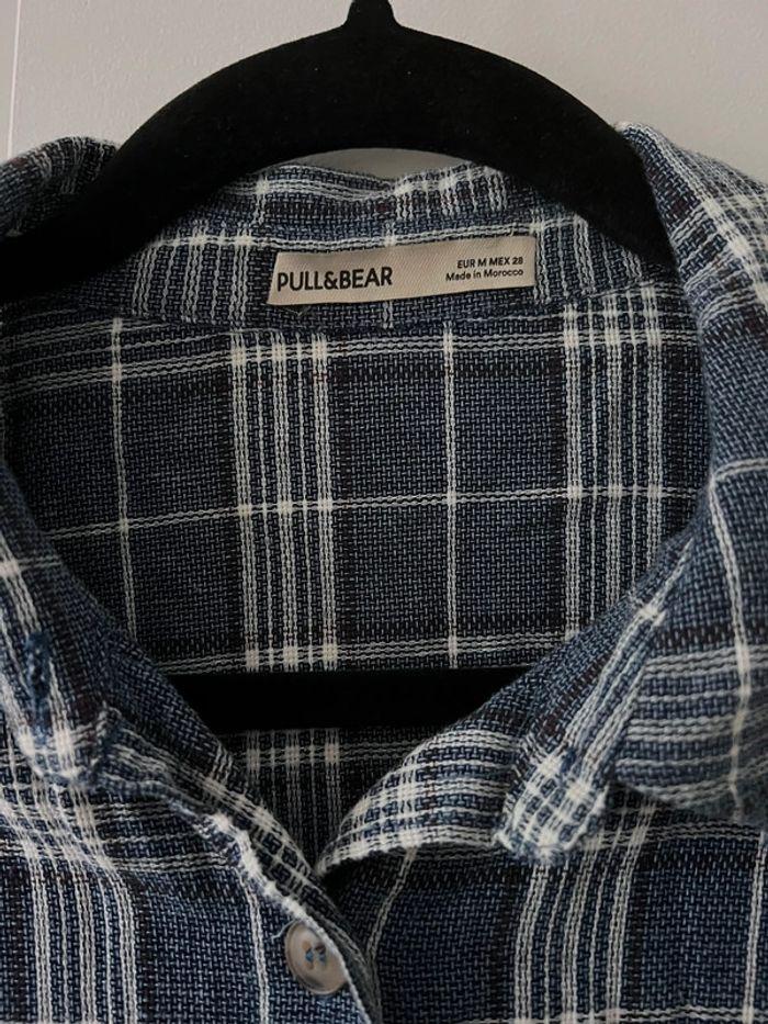 Robe chemise à carreaux Pull&Bear taille M - photo numéro 4