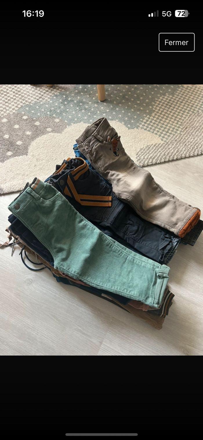 Lot pantalons 3 ans