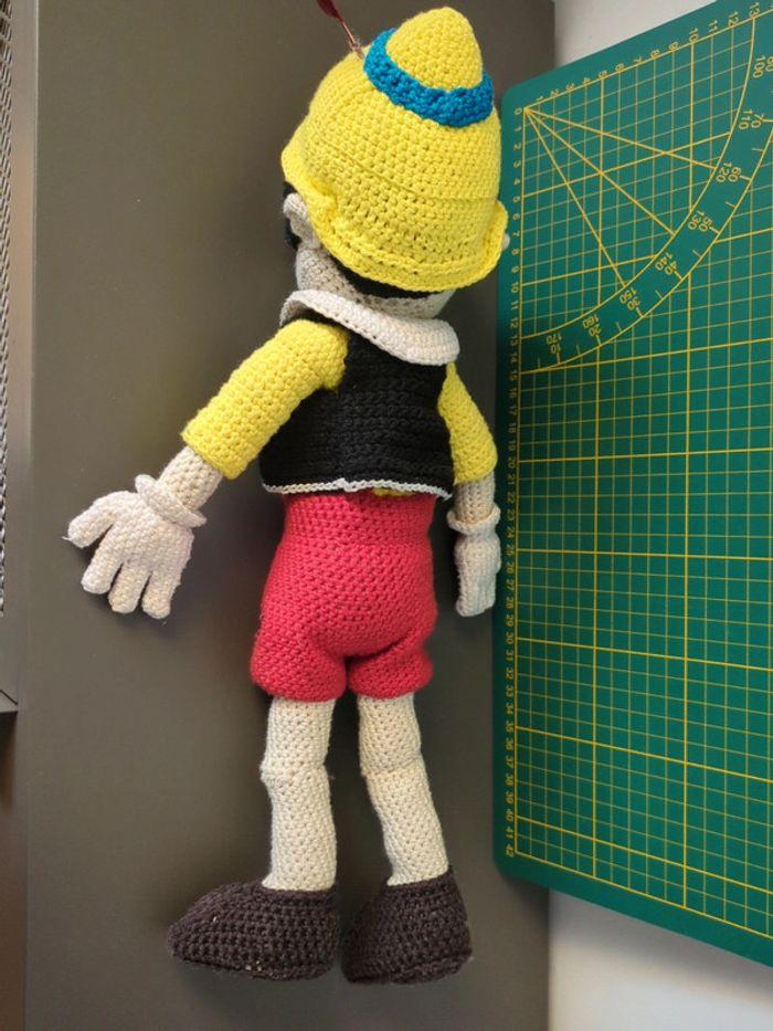 peluche Pinocchio crochet - photo numéro 3