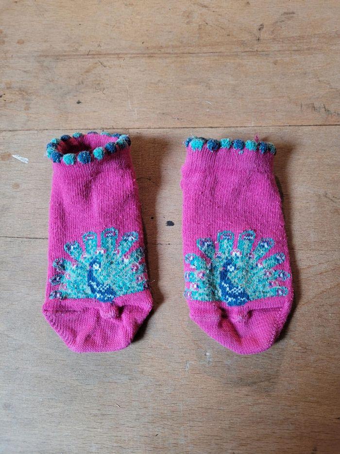 Chaussettes rose Sergent Major t. 19-20 - photo numéro 1