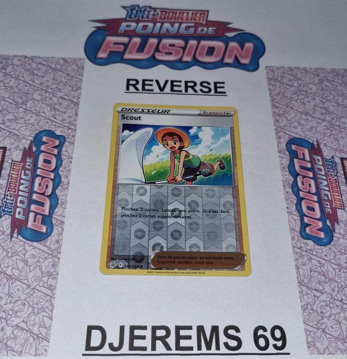 Scout Reverse - EB08:Poing de Fusion - 226/264 - Carte Pokémon Française Neuve