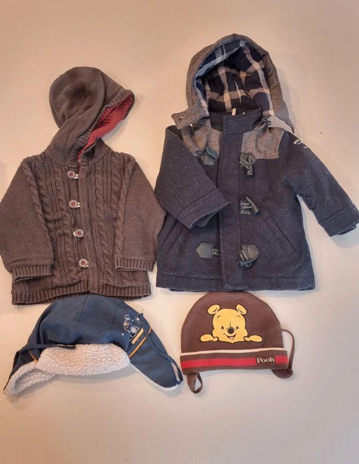 Lot vêtements bébé garçon 9 mois chaud/hiver - photo numéro 2