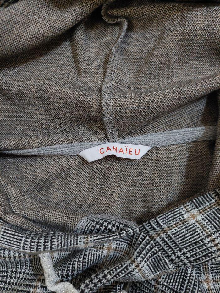 Petit pull à carreaux Camaïeu - photo numéro 3