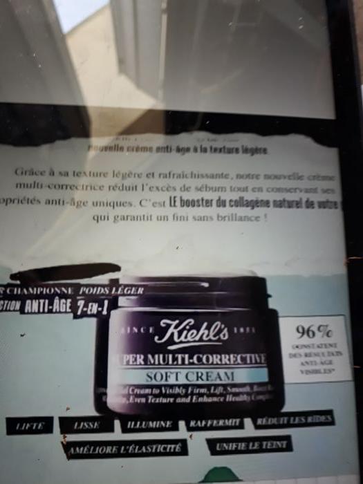 Kiedhls solft crème  super multi correctrice  anti  age - photo numéro 3