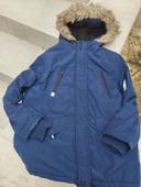 Manteau garçon bleu marine taille 8-9 ans